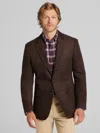 Wilke-rodriguez Modern Fit Faux Suede Sport Coat In Brown