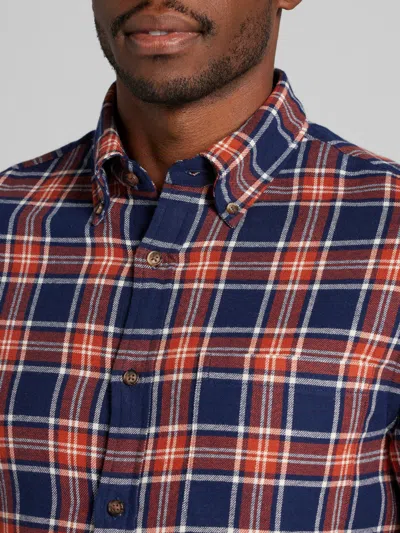 Wilke-rodriguez Modern Fit Flannel Button Up Shirt