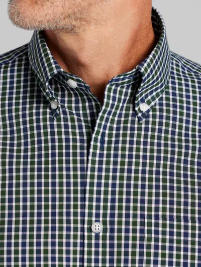 Wilke-rodriguez Modern Fit Plaid Button Up Shirt In Multi