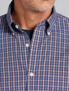Wilke-rodriguez Modern Fit Plaid Button Up Shirt In Blue