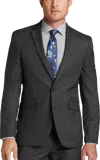 Wilke-rodriguez Slim Fit Suit Jacket Charcoal In Gray