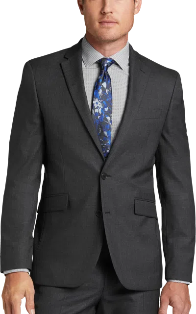 Wilke-rodriguez Slim Fit Suit Jacket Charcoal In Gray