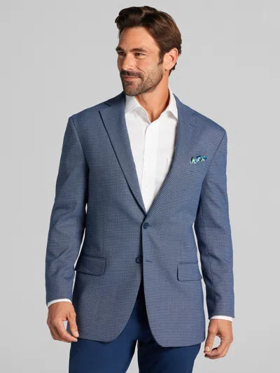Wilke-rodriguez Modern Fit Check Sport Coat In Blue