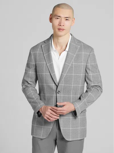 Wilke-rodriguez Modern Fit Plaid Sport Coat In Gray