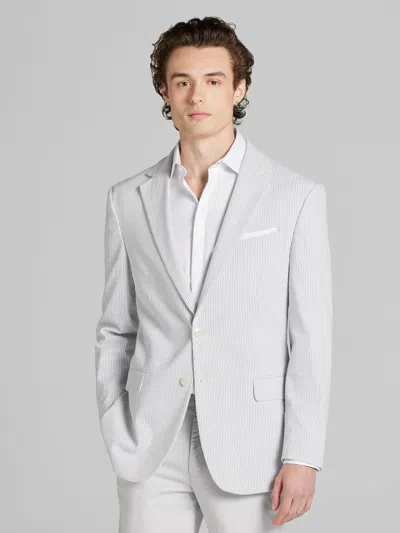 Wilke-rodriguez Modern Fit Cotton Blend Sportcoat In White