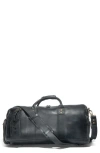 Will Leather Goods Atticus Duffle Bag In Black