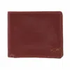 Will Leather Goods Men's Classic Bill Fold Wallet In Cognac In Green