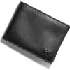 Will Leather Goods The Industrial Leather Bifold Wallet In Black