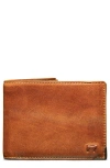 Will Leather Goods The Magnate Leather Bifold Wallet In Brown