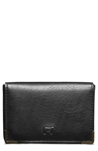 Will Leather Goods William Leather Card Case In Black