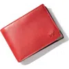 Will Leather Goods William Two Tone Bifold Wallet In Red