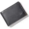 Will Leather Goods The Industrial Leather Bifold Wallet In Black