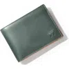 Will Leather Goods William Two Tone Bifold Wallet In Green