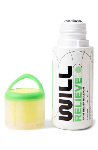 Will Perform Fact Acting Pain Relief Roll-on With Lidocaine In White