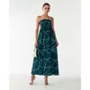 Willa Acamar Maxi Dress In Green