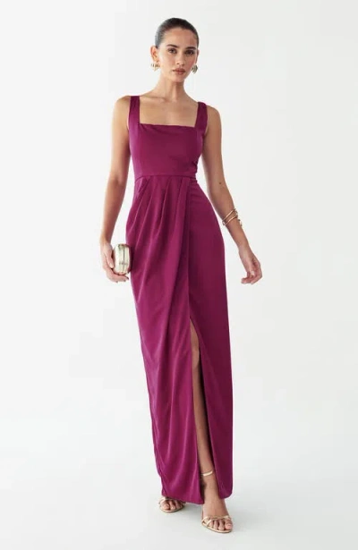 Willa Akron Maxi Dress In Pink