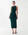 Willa Aleda Midi Dress In Green