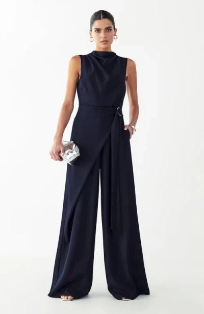 Willa Clove Jumpsuit In Blue