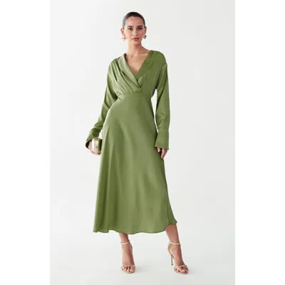 Willa Glades Maxi Dress In Green