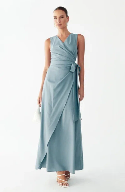 Willa Hattie Maxi Dress In Blue