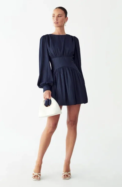 Willa Izzy Mini Dress In Blue