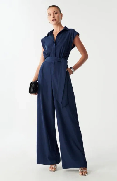 Willa Kobe Jumpsuit In Blue