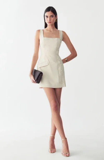 Willa Krishel Mini Dress In White