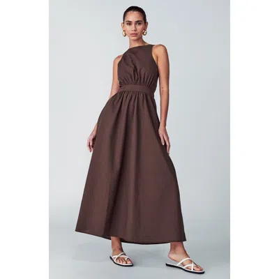 Willa Liliana Dress In Brown