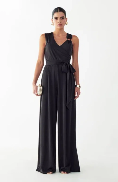Willa Lori Jumpsuit In Black