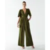 Willa Omaha Jumpsuit In Green