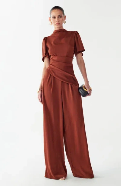Willa Pika Jumpsuit In Copper