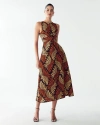 Willa Revival Midi Dress In Multi