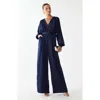 Willa Salem Jumpsuit In Blue