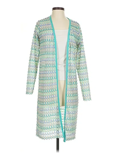 Willa Story Cardigan Sweater In Blue