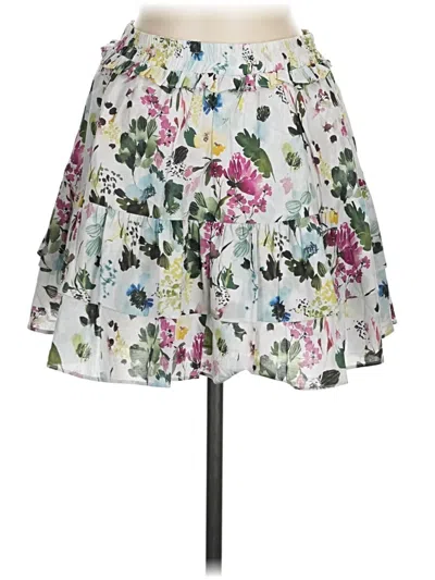 Pre-owned Willa Story Casual Skirt In White