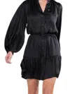 Willa Story Luanne Dress In Black In Black