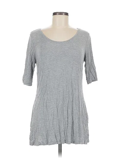 Pre-owned Willi Smith 3/4 Sleeve T-shirt In Gray