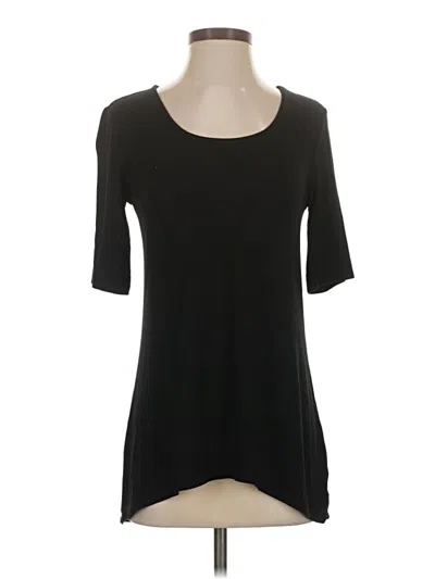 Pre-owned Willi Smith 3/4 Sleeve T-shirt In Black