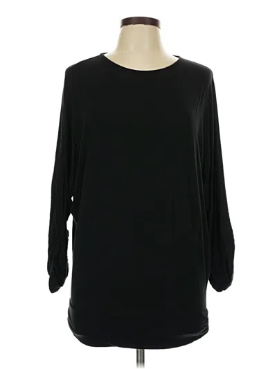 Pre-owned Willi Smith 3/4 Sleeve T-shirt In Black