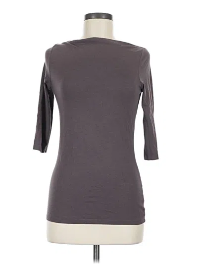 Pre-owned Willi Smith 3/4 Sleeve T-shirt In Gray