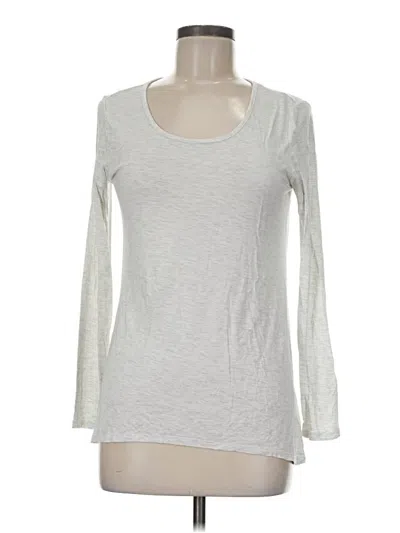 Pre-owned Willi Smith 3/4 Sleeve T-shirt In Silver