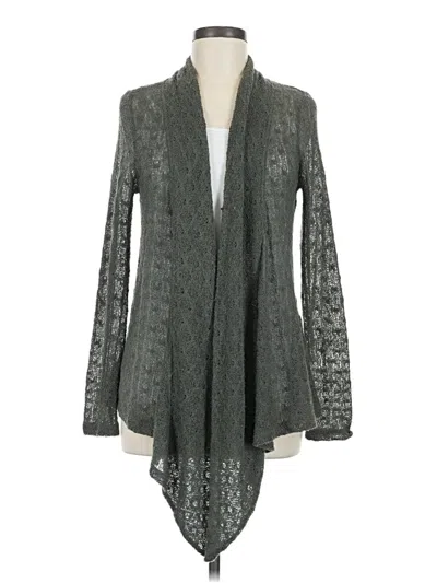 Pre-owned Willi Smith Cardigan Sweater In Gray