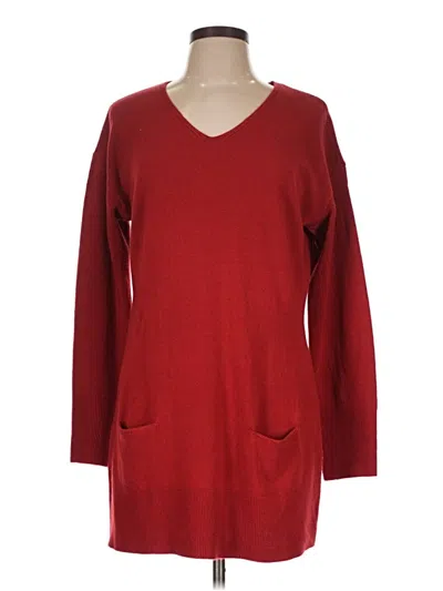 Pre-owned Willi Smith Casual Dress In Burgundy