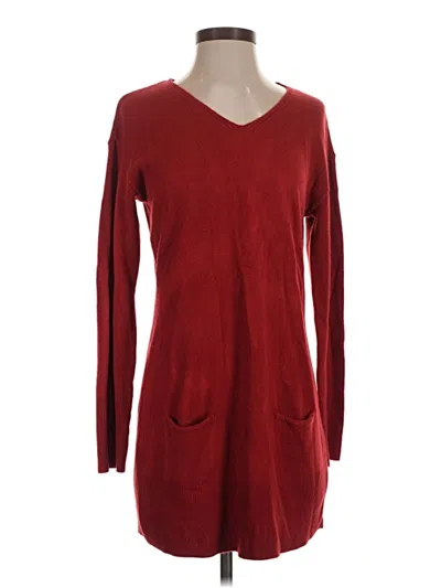 Pre-owned Willi Smith Casual Dress In Burgundy