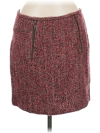 Pre-owned Willi Smith Casual Skirt In Burgundy