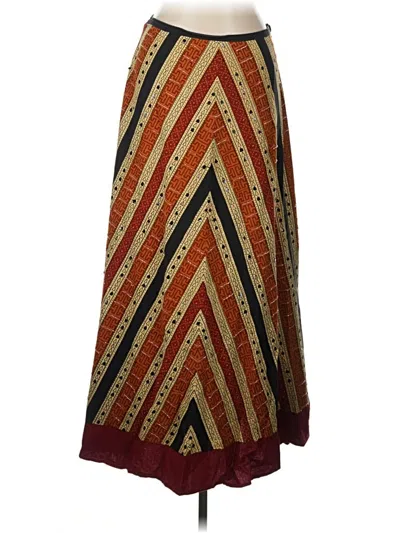Pre-owned Willi Smith Casual Skirt In Burgundy