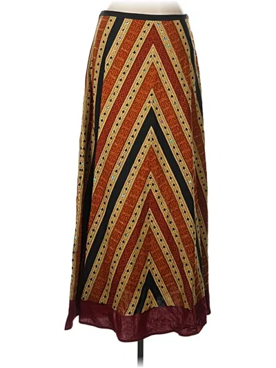 Pre-owned Willi Smith Casual Skirt In Burgundy