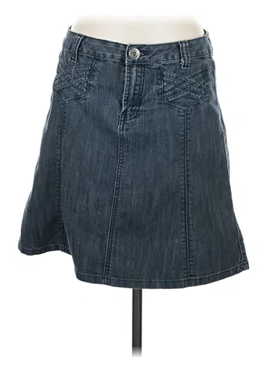 Pre-owned Willi Smith Denim Skirt In Blue