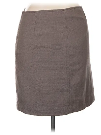 Pre-owned Willi Smith Formal Skirt In Brown