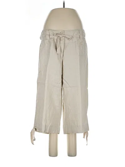Pre-owned Willi Smith Linen Pants In Tan